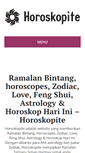 Mobile Screenshot of horoskopite.com